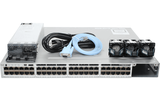 Коммутатор Cisco WS-C3850-48T-S, 48 портов