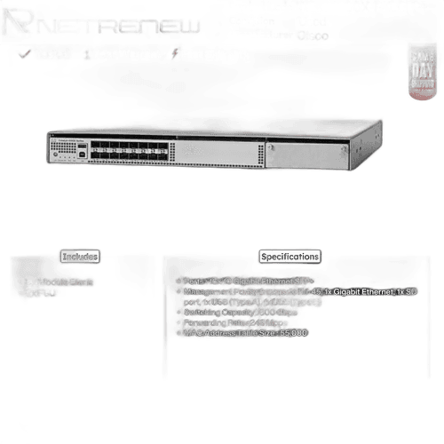 Коммутатор Cisco WS-C4500X-F-16SFP+