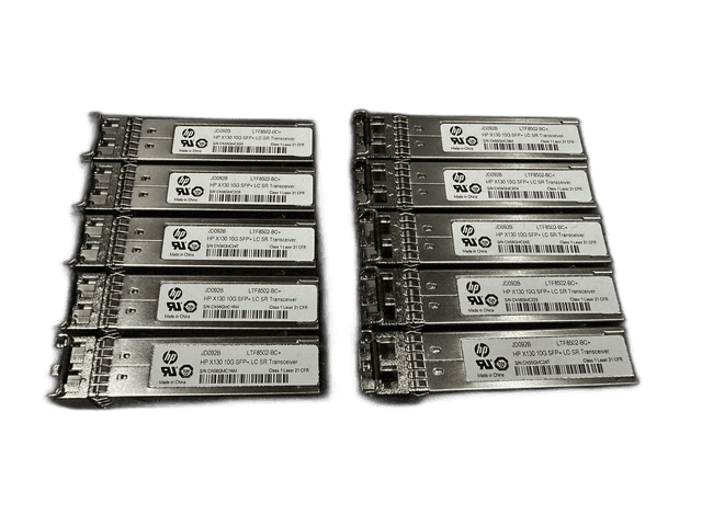 Трансивер HPE X130 10G SFP+LC SR, 10G SR