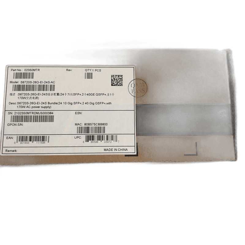 Коммутатор Huawei S6720S-26Q-EI-24S, 26 портов