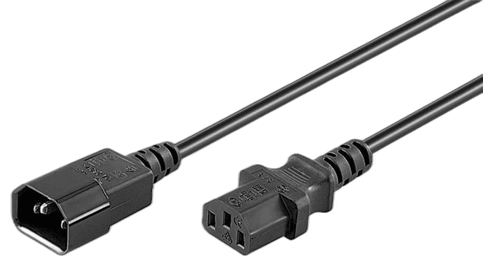 Кабель Hyperline C14-C13, 3 м