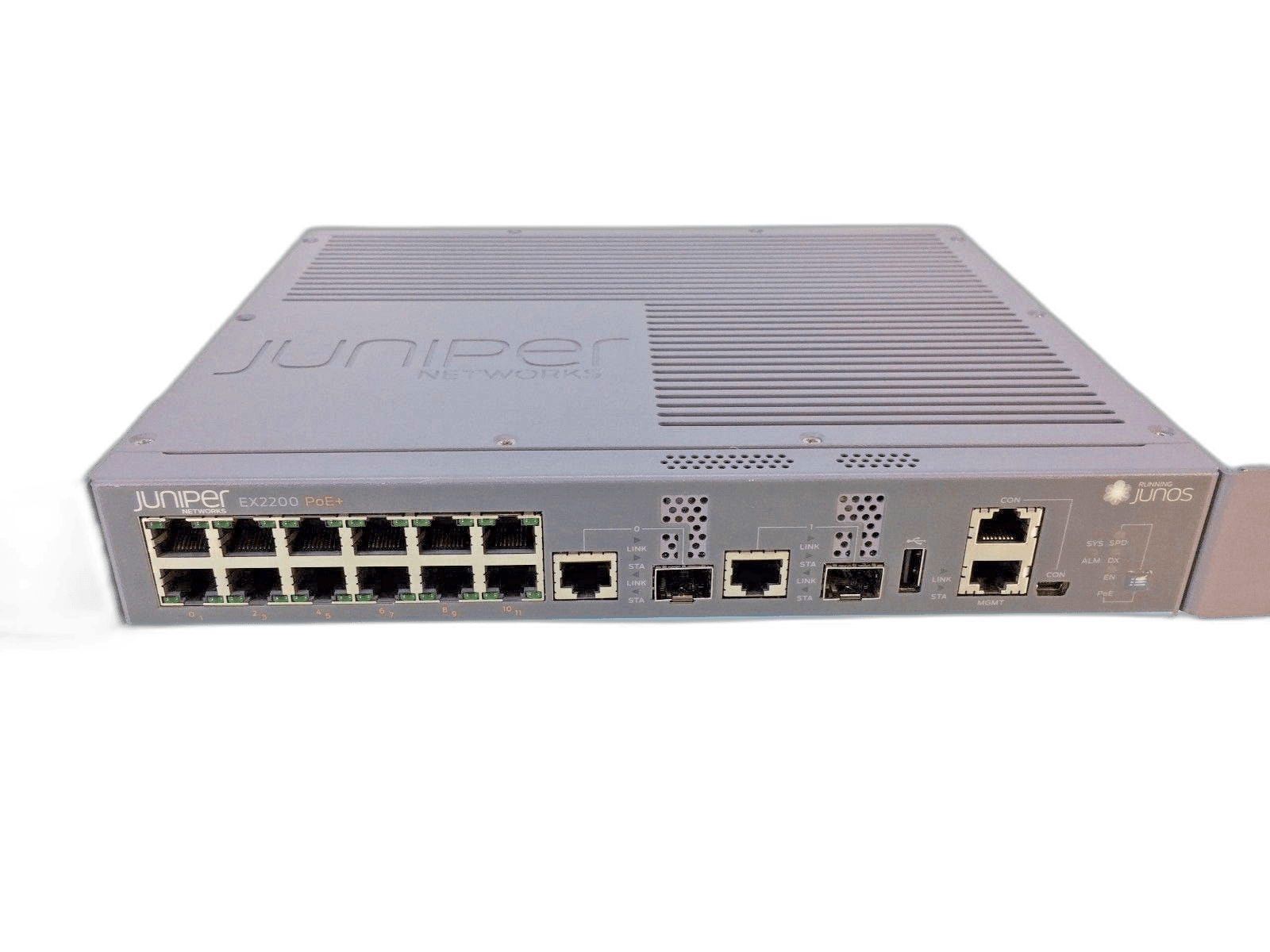 Коммутатор Juniper EX2200-C-12P-2G, 12 портов