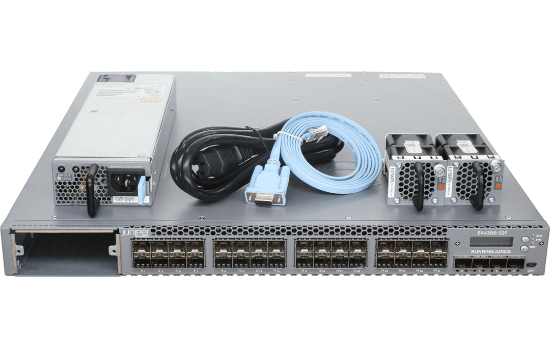 Коммутатор Juniper EX4300-32F-AFO, 32 порта