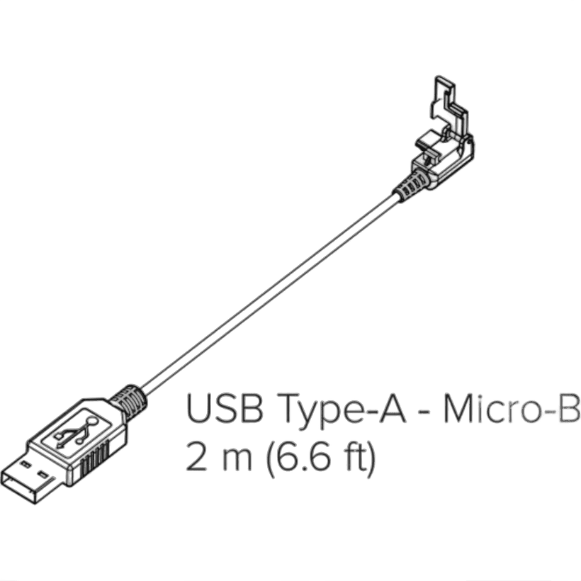 Кабель Polycom TRIO 8800 USB 2.0 LATCH CABLE